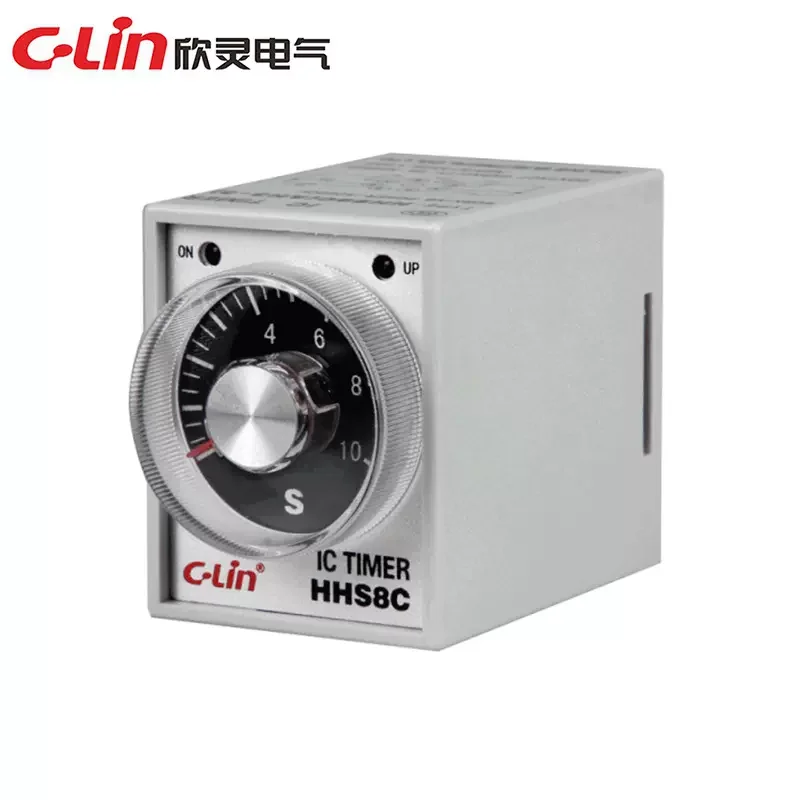 

Новое реле задержки времени C-Lin HHS8(AH3-2) HHS8C(AH3-3) DC24V AC220V AC380V 1S 3S 5S 6S 10S 30S 60S 360S 600S 1800S 3600S