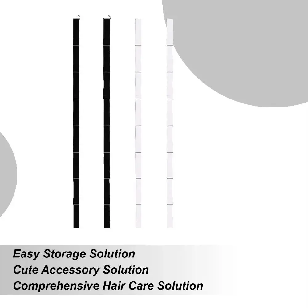 

Bedroom Elastic Headband Organizer Space Saving 8-Slot Headband Storage Holder Wall-Mounted Wall Headband Holder Closet