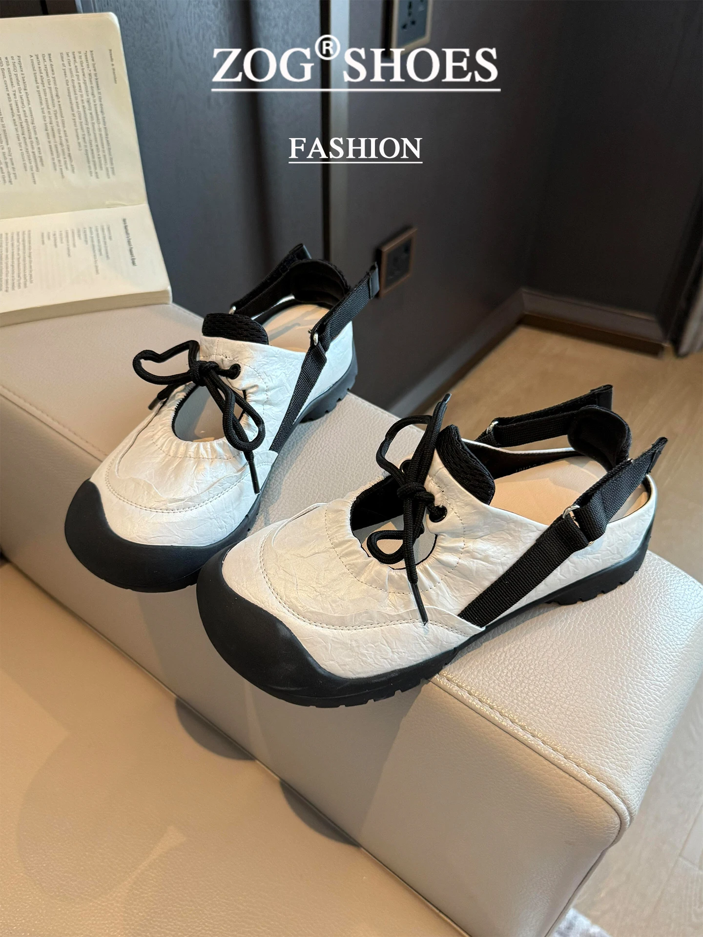 retro-ballet-mary-jane-sandals-women's-summer-outdoor-wear-new-lazy-slip-on-head-cover-slippers-tied-hollow-out-design