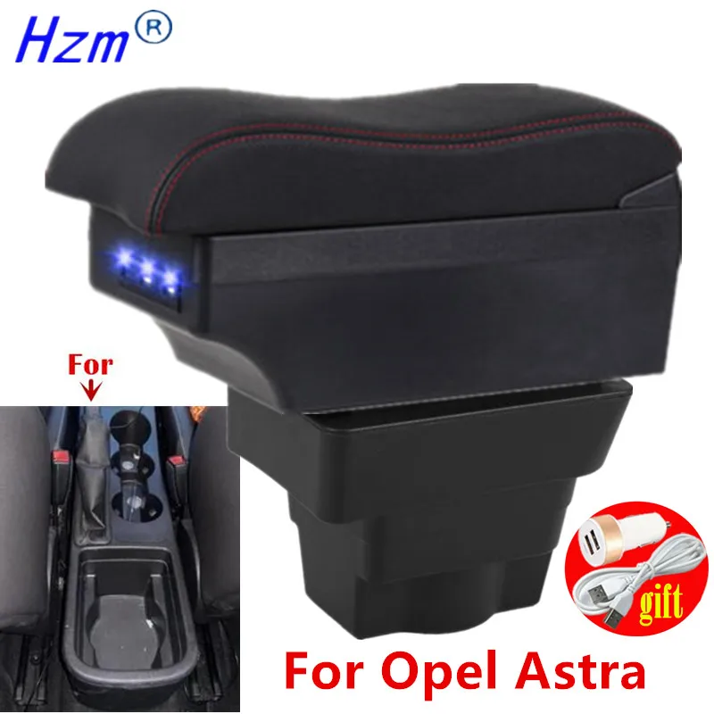For Opel Astra Armrest Box for Opel Astra J Car Armrest Center Storage Box Interior Dedicated Retrofit Parts Car Accessories