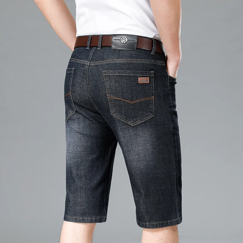 

GIOIOMen's Denim Shorts，2025Summer New Loose Straight Business Casual Shorts，Fashion Men's Pants