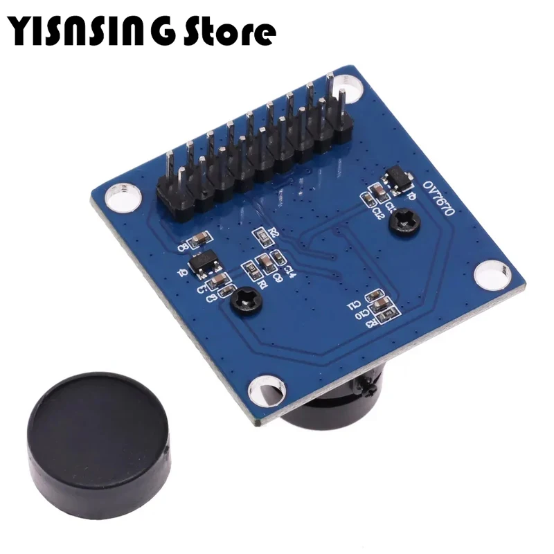 OV7670 300KP camera module modleSupports VGA CIF auto exposure control active display size 640X480 For Arduino