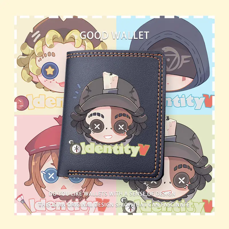 

2025 Identity Ⅴ Anime Game Cos Norton Campbell Edgar Valden Eli Clark Acrobat Etc. Unisex Japanese-style Short Pu Wallet Gift