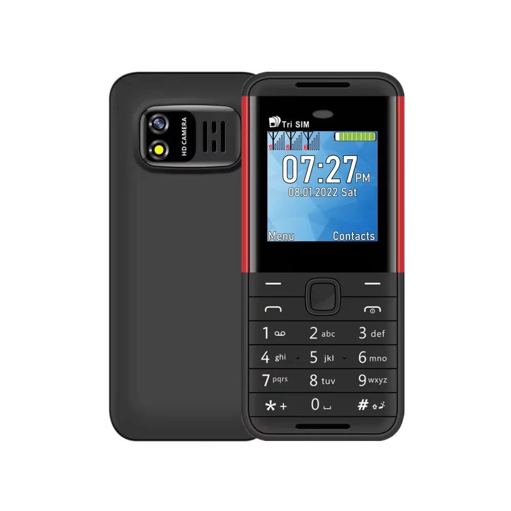 SERVO BM5310 Mini-knop Telefoon 3-simkaart Bluetooth-kiezer Magic Voice Kleine mobiele telefoon Gespreksopname Lage straling FM-radio MP4