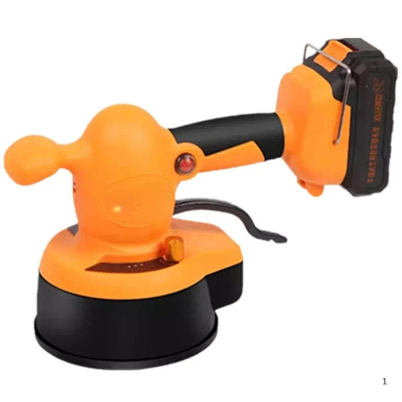 Lithium battery tile tiling machine Brick sticking machine Electric floor tile vibrator Automatic leveling High-power tile