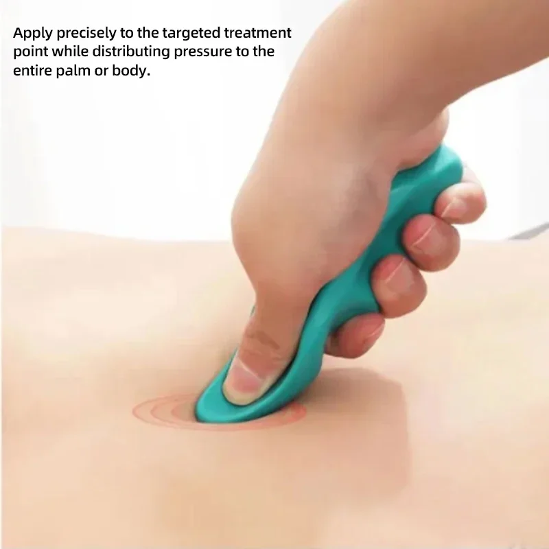 Thumb Saver Massager Body Deep Tissue Manual Fysiotherapie Rustgevende Tool Vinger Druk Op Trigger Point Massage Stick