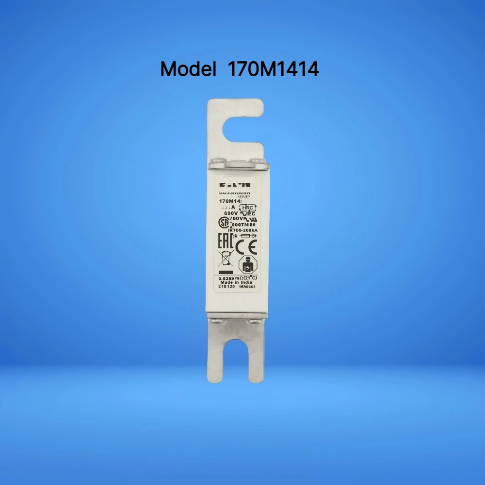 170M1414 High Speed Semiconductor Fuse 50A 690VAC Blade Fuse for Circuit Protection