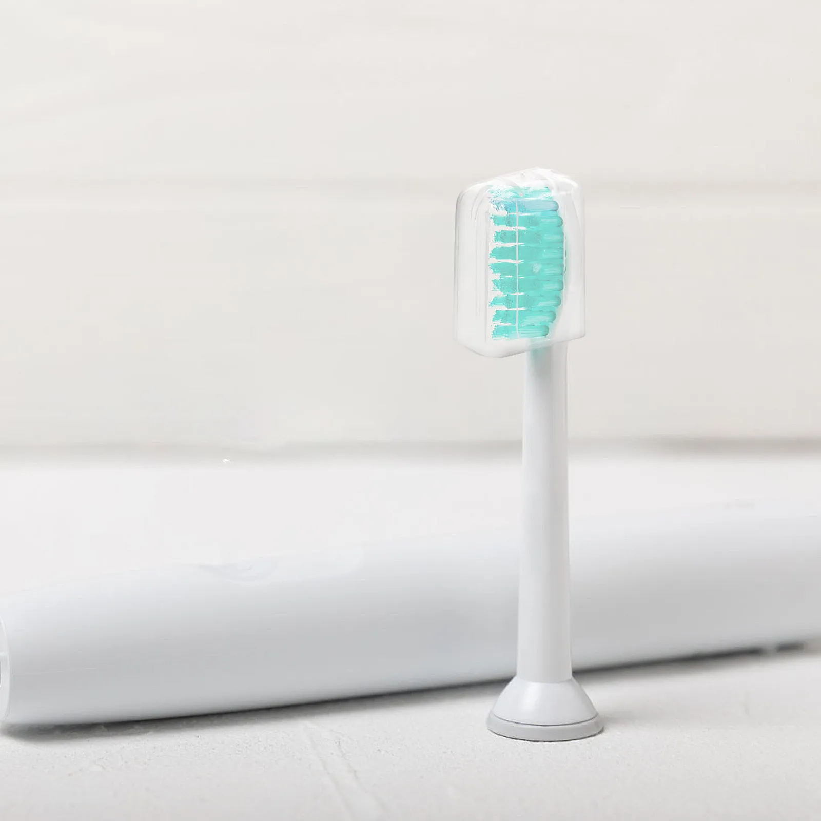 

20Pcs Electric Toothbrush Covers Caps Protect Against Dust Easy Remove Travel Use Clear Visibility Brush Head Tooth Brush Covers