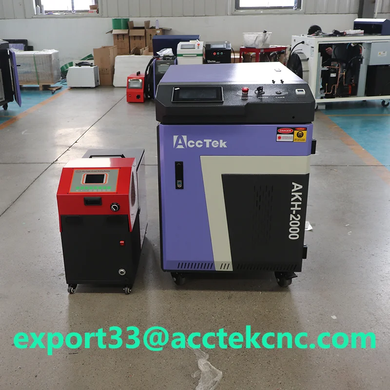 2000W Handheld Fiber Laser Welding Machine 3000W Laser Welder for Welding Metal Carbon Stainless Steel Aluminum Solder