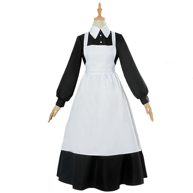 Anime The Promised Neverland Mom Isabella Cosplay Costume Yakusoku no Neverland Maid Dress Women 2025 Halloween Suit Hot Sale - Image 2