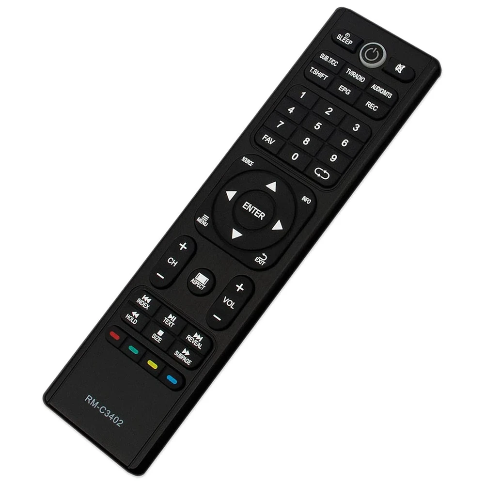 RM-C3402 Remote Control Replace for JVC TV LT-65N785A LT-32N386A LT-40N570A LT-50N790A LT-55N550A LT-32N370A LT-39N370AN