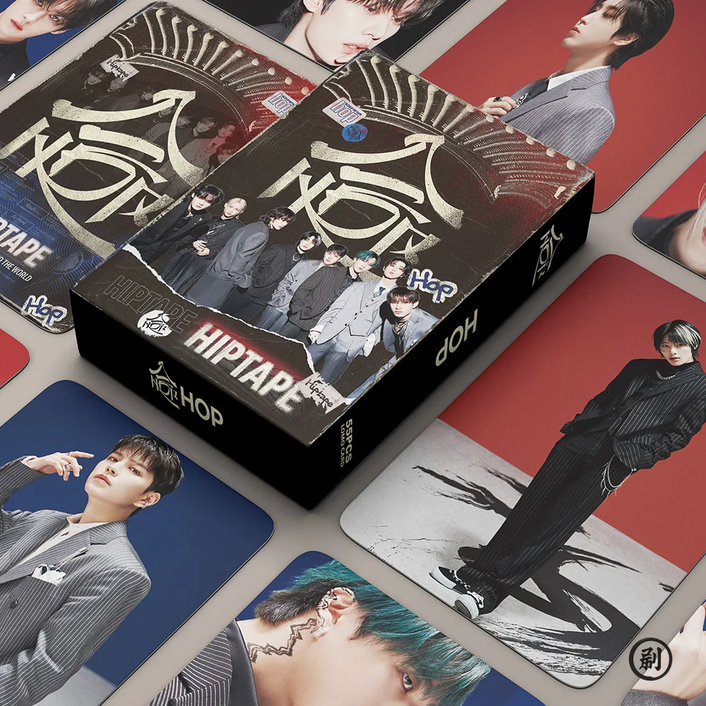 ชุดสะสม Stray Kids 55 ชิ้น – โปสการ์ดอัลบั้มและโฟโต้การ์ดสำหรับแฟนคลับเคป๊อป