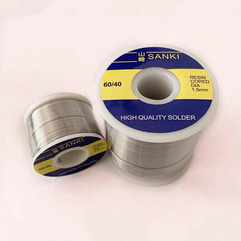 High Quality Japan SANKI 60/40 Solder Wire Low Temperature Low Melting Point Rosin Core 250g 500g 900g /0.5/0.8/1.0/1.5/2mm