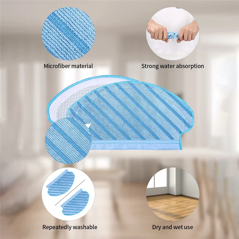 AD24 교체 부품 액세서리 Ecovacs Deebot OZMO 950 920 Yeedi 2 하이브리드 진공 청소기 부품 용 진공 청소기