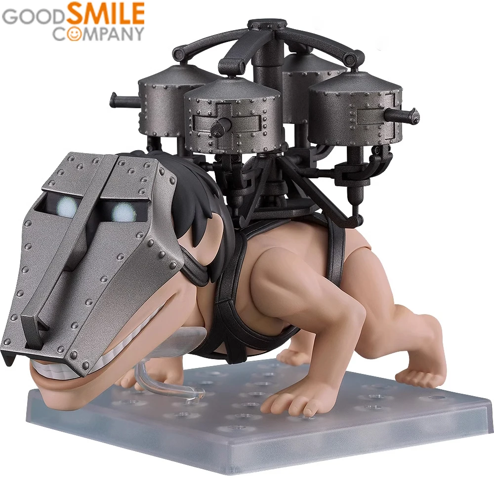 [In Stock] Original Good Smile Company Shariki No Kyojin Nendoroid More Attack On Titan The Cart Titan Action Figure Model Toys