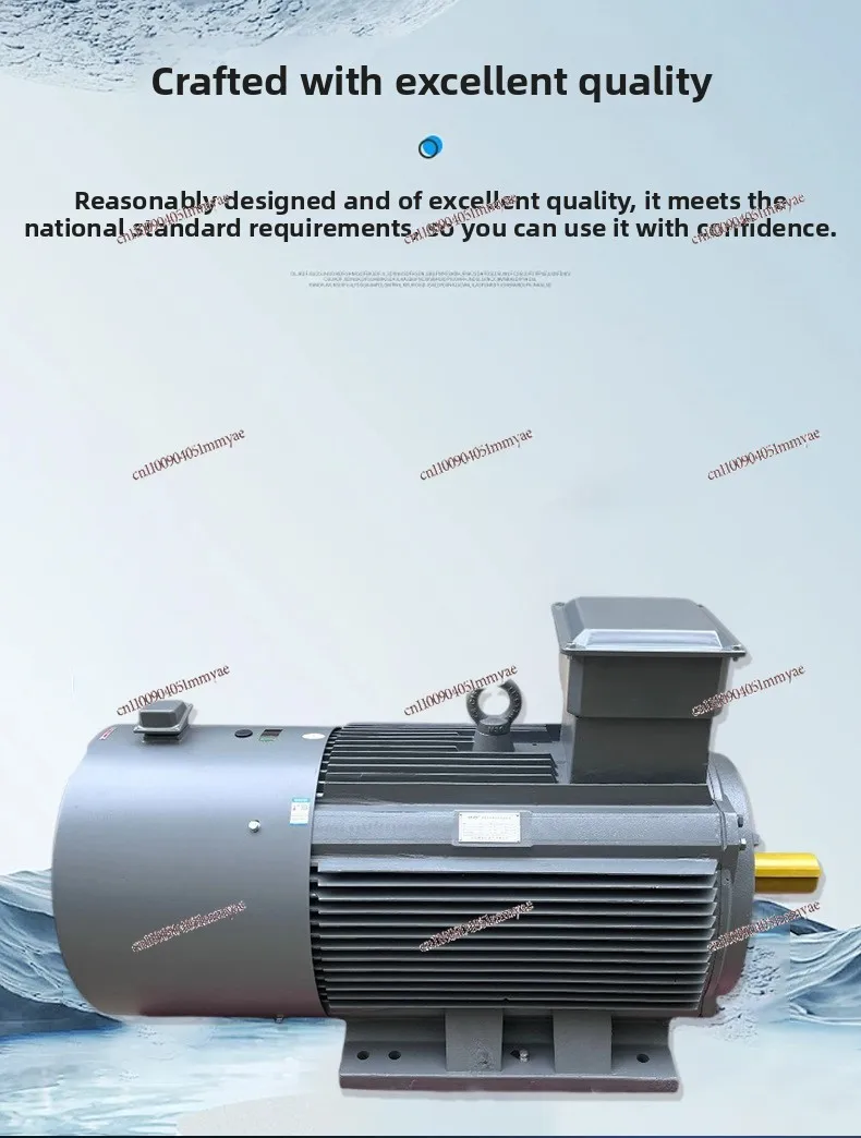 High Power Permanent Magnet Synchronous Motor Pure Copper Energy Saving Servo Motor Water Pump Speed Regulating Motor