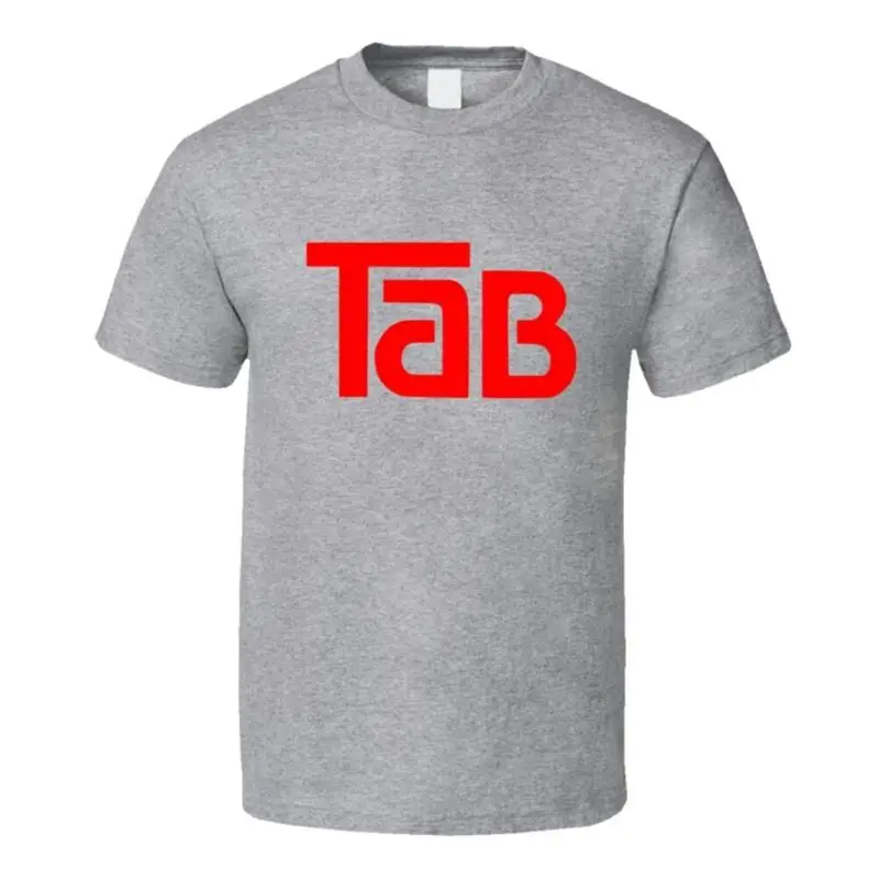 

Tab Cola Retro 80's Drink T Shirt - Grey