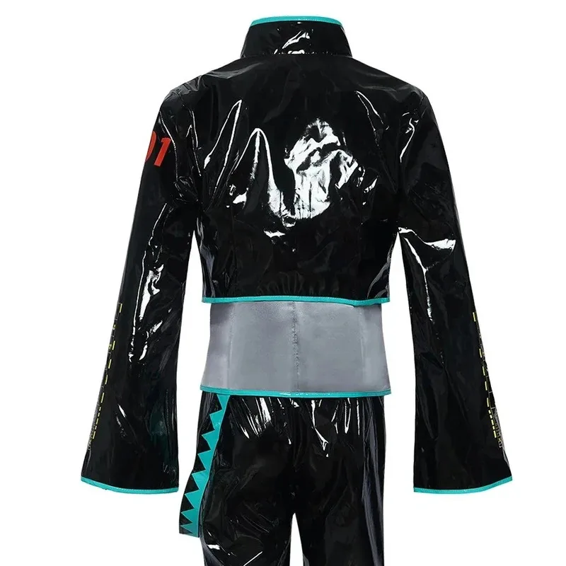 Cyanime mikuo cosplay masculino miku cosplay jk uniforme camisa jaqueta terno roupas peruca traje de halloween para homens