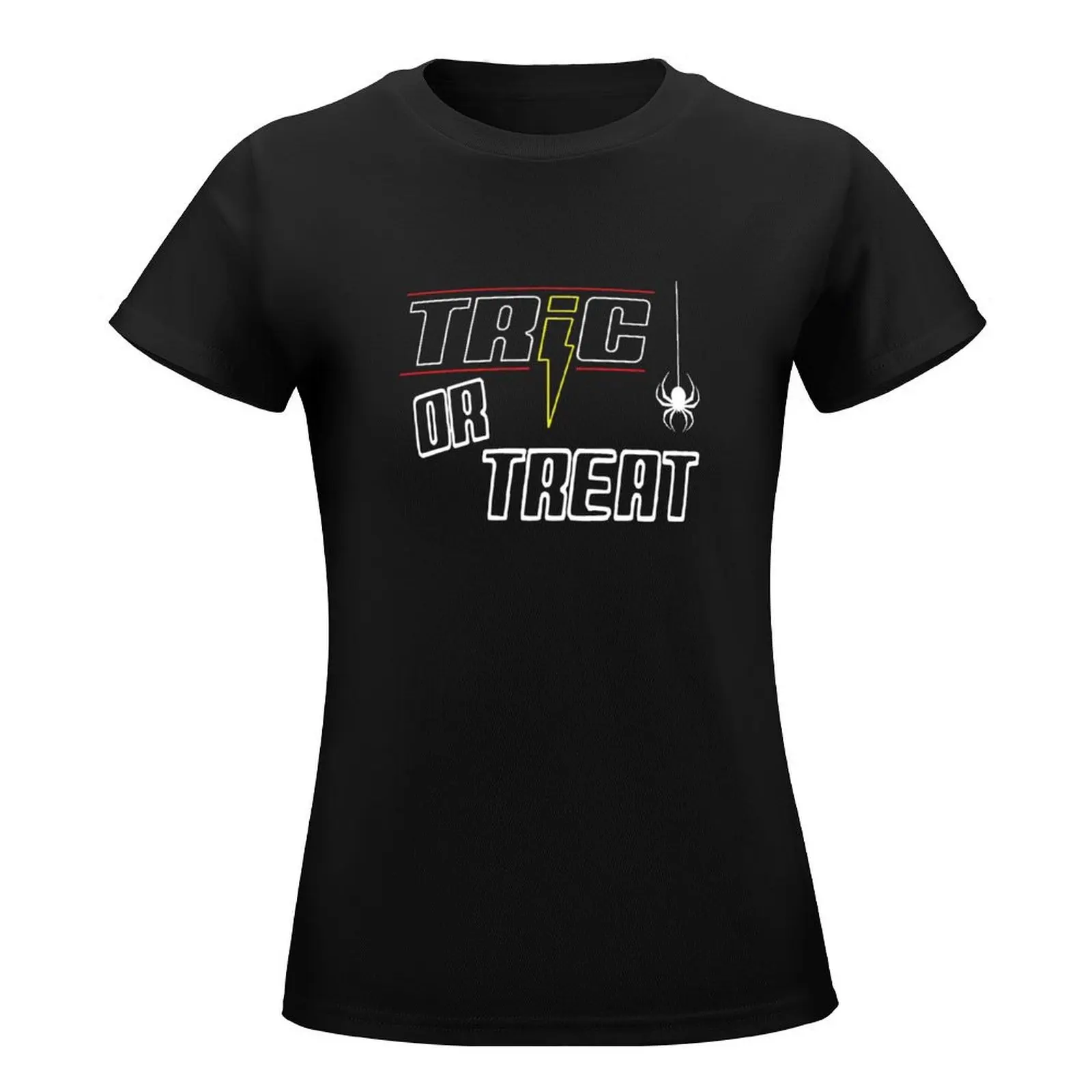 Tric or Treat T-Shirt lady clothes summer clothes Female clothing hippie clothes Women t-shirts