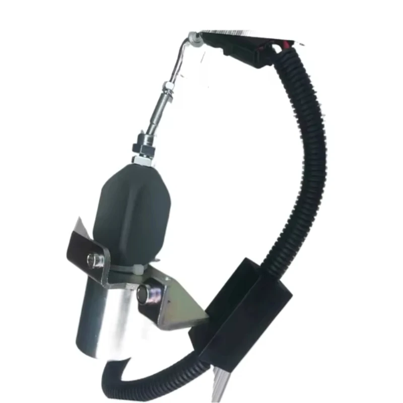 أجزاء محرك الديزل الميكانيكية Qsx15 قطع غيار الشاحنات صمام الملف اللولبي Flameout 5346207 #1