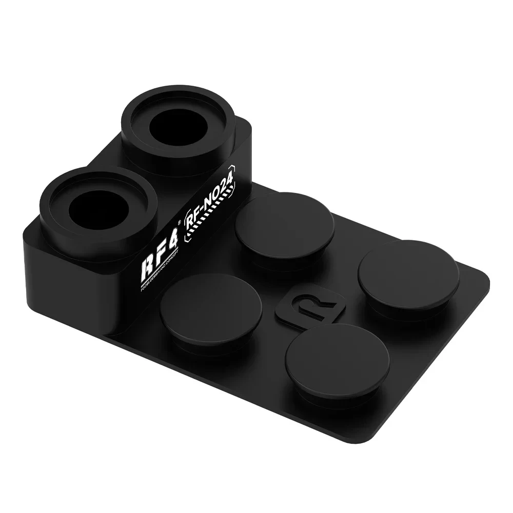 RF4 RF-NO24 Hot Air Gun Elbow Nozzle Storage Pad Air Gun Head for Microscope Repair Special Air Gun Nozzle Silicone Pad
