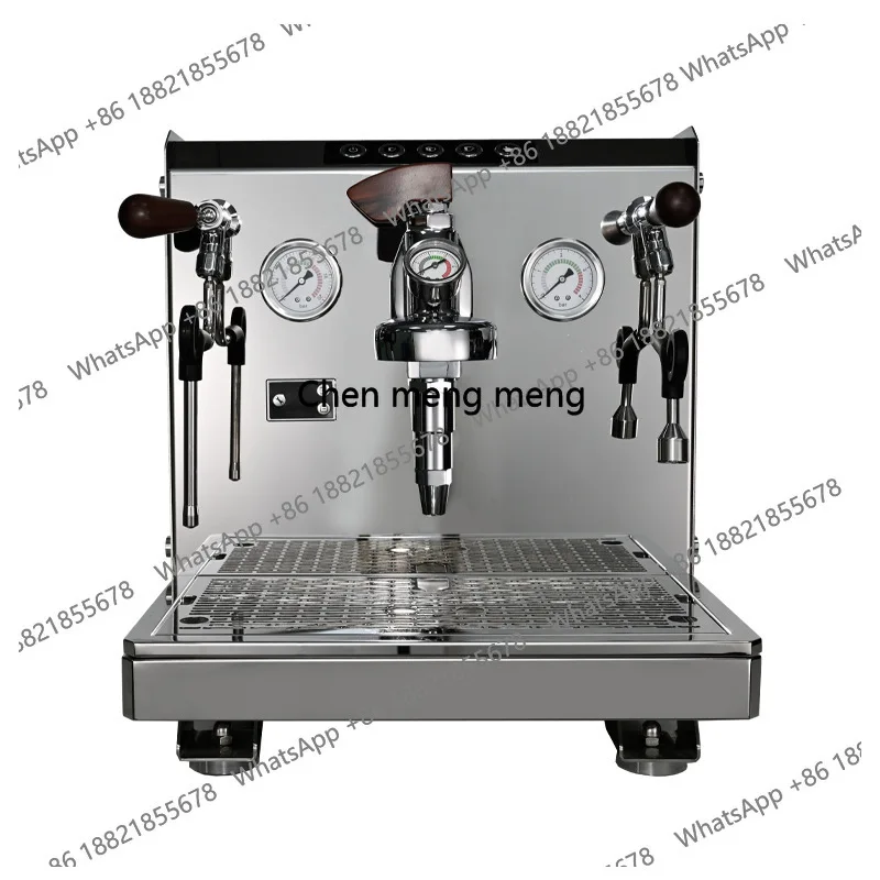 

Double head, coffee machine stove steam, semi-automatic home and business coffee machine