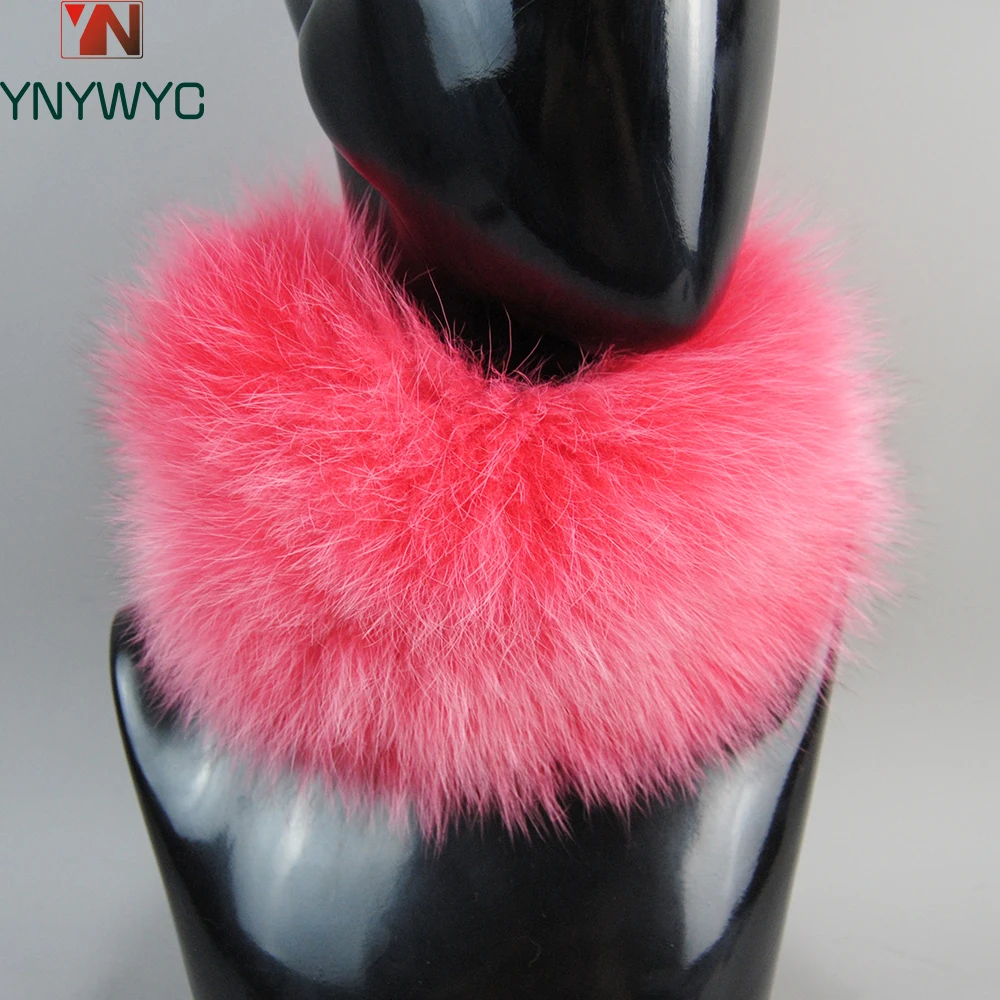 

2024 Women’s Winter Luxury Neck Warmer Good Elastic Natural Fur Mufflers Warm Real Fox Fur Scarf Fur Headbands Fox Fur Scarves