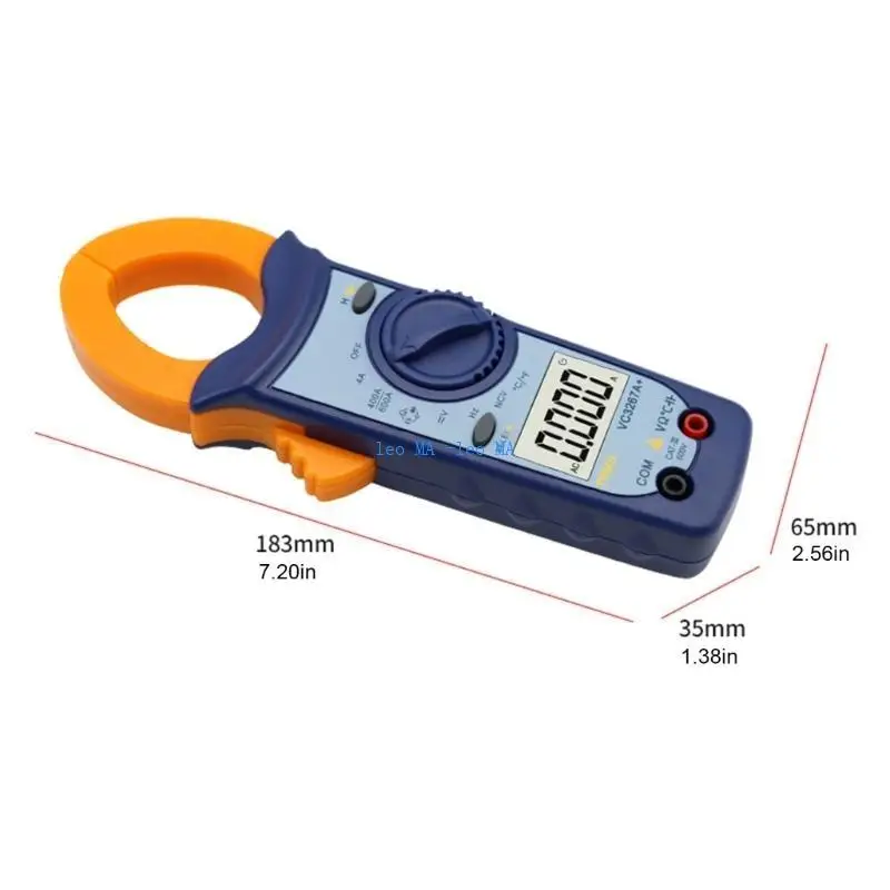 E15B الحقيقي RMS Auto Ranging Clamp Meter مع اكتشاف NCV وضوء السطوع العالي