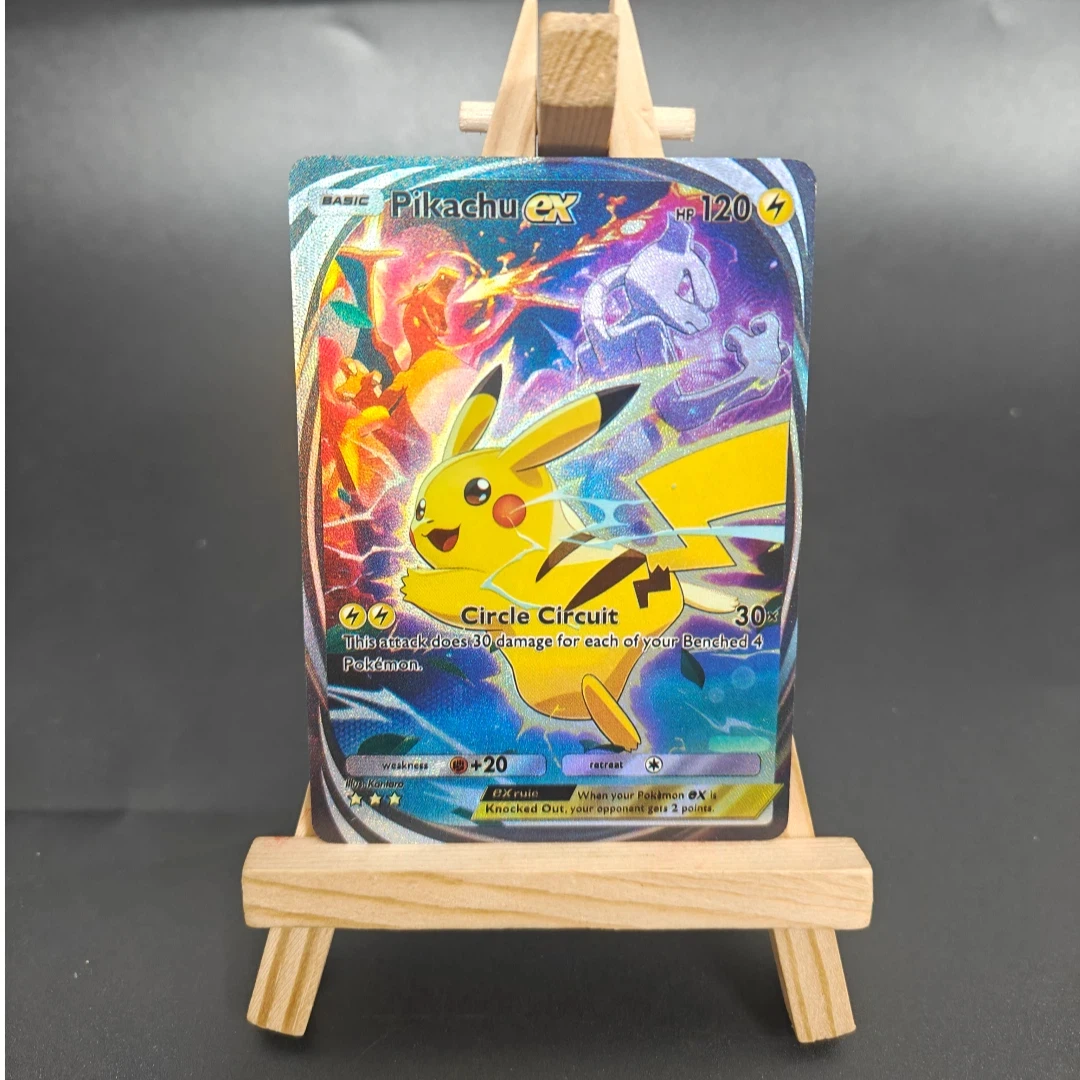 DIYポケモンTCGポケットカード没入型B1-メガライジングブレイジケンギャラドスアルタリアピカチュウタウロスEXアプリゲームカード