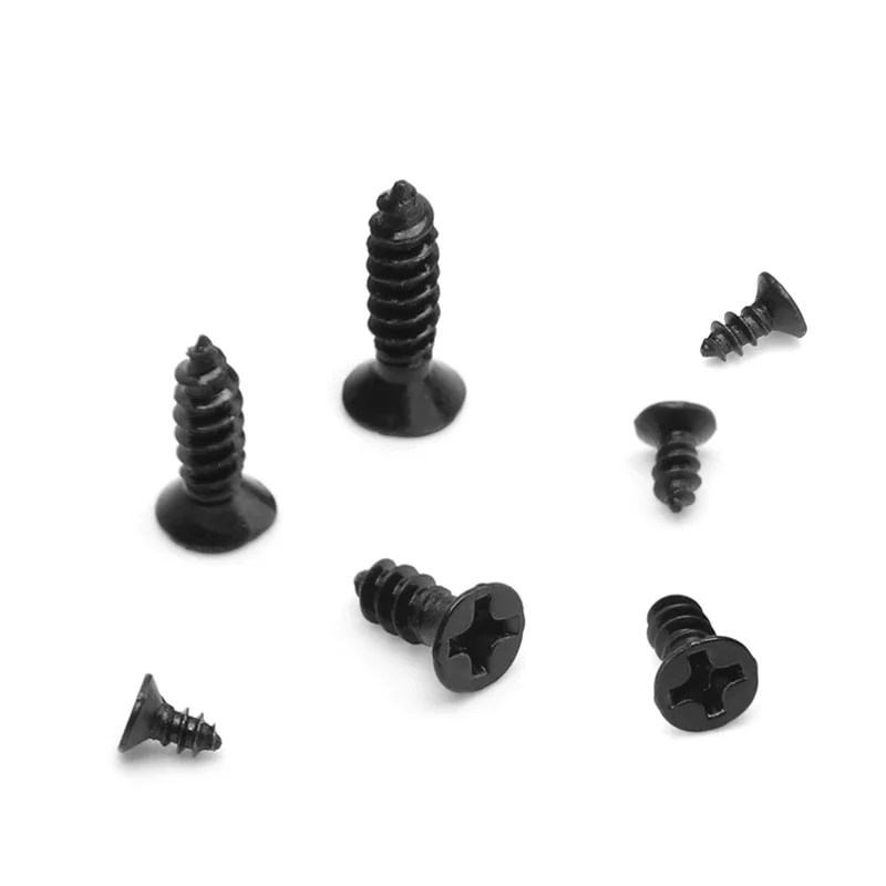 Phillips Flat Countersunk Pan Head, Wood Screw Self Tapping, Micro Small Carbon Steel, Machine, Laptop Screws, M2, M3, 20 Pcs, 5