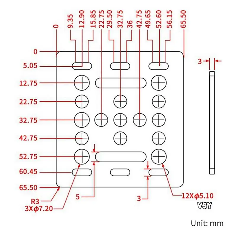 2X 3D Printer Accessories 2020 V-Groove Aluminum Profile Pulley V-Slot Construction Gantry Plate Kit