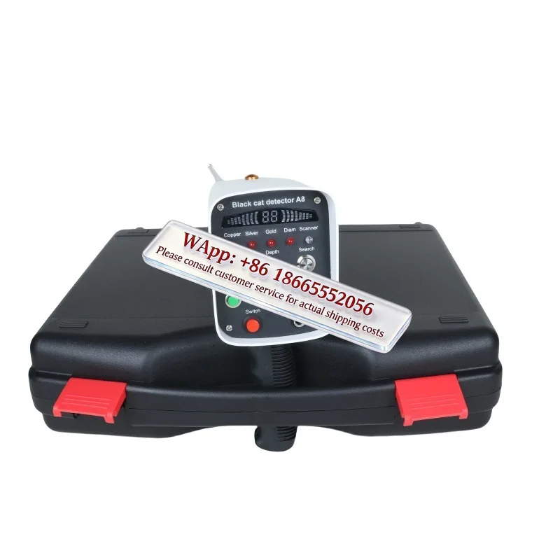 gold detector A8 underground metal detector remote positioning and scanning gold, silver and copper searcher