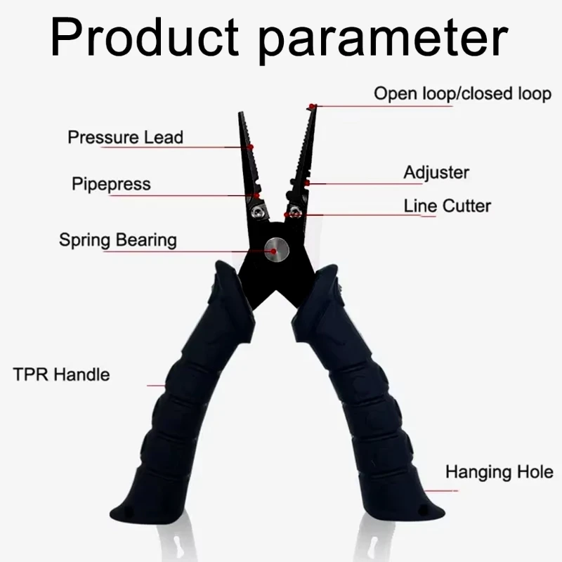 Fishing Line Cutter Plier Hook Remover Portable Uncoupling Plier Fishing Tool