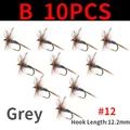 10PCS Grey B12