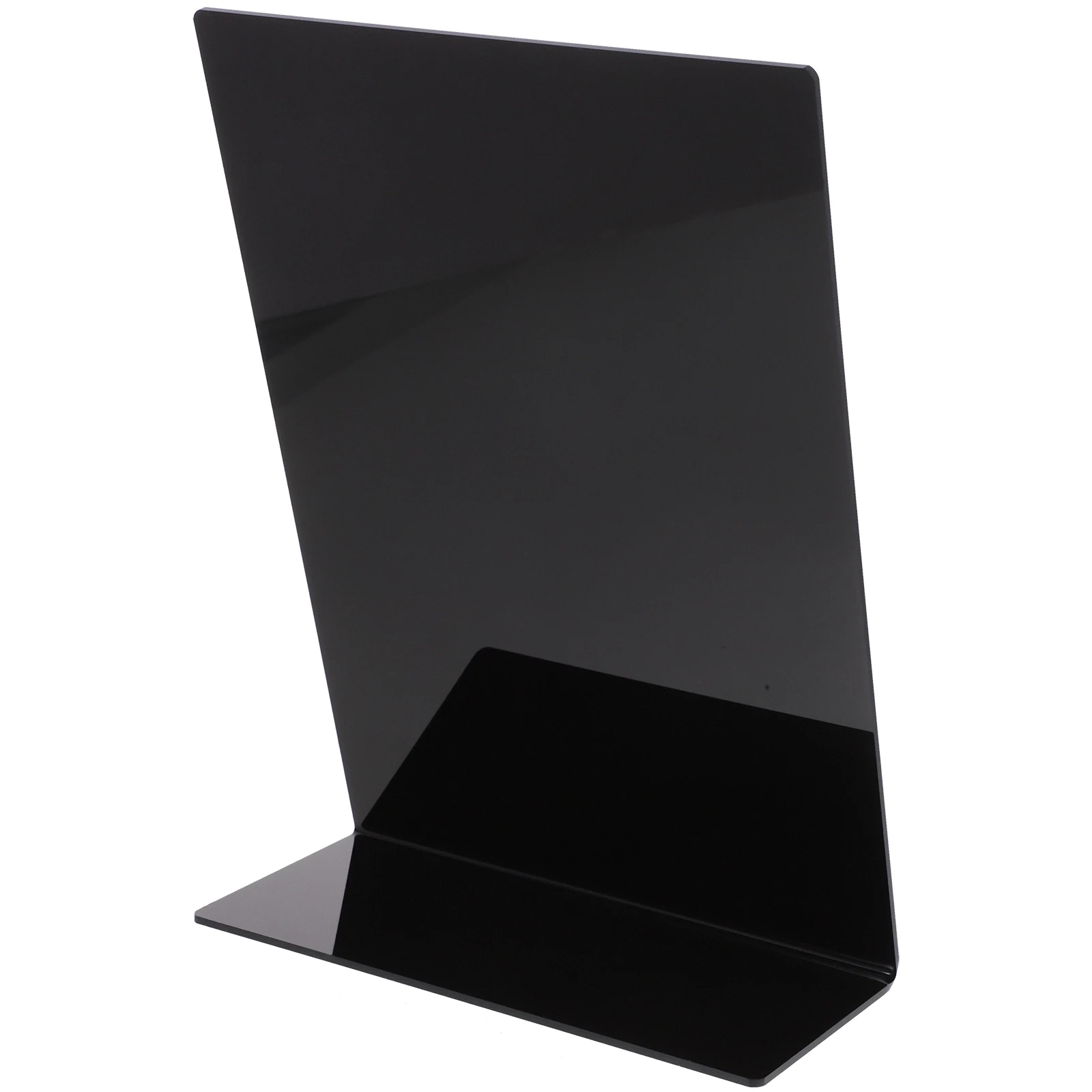 

Hand Drawn Small Blackboard A5 Mirror Acrylic Material Erasable Chalkboard Tags Desk Decor Kitchen Menu Board Sign Smooth Edge