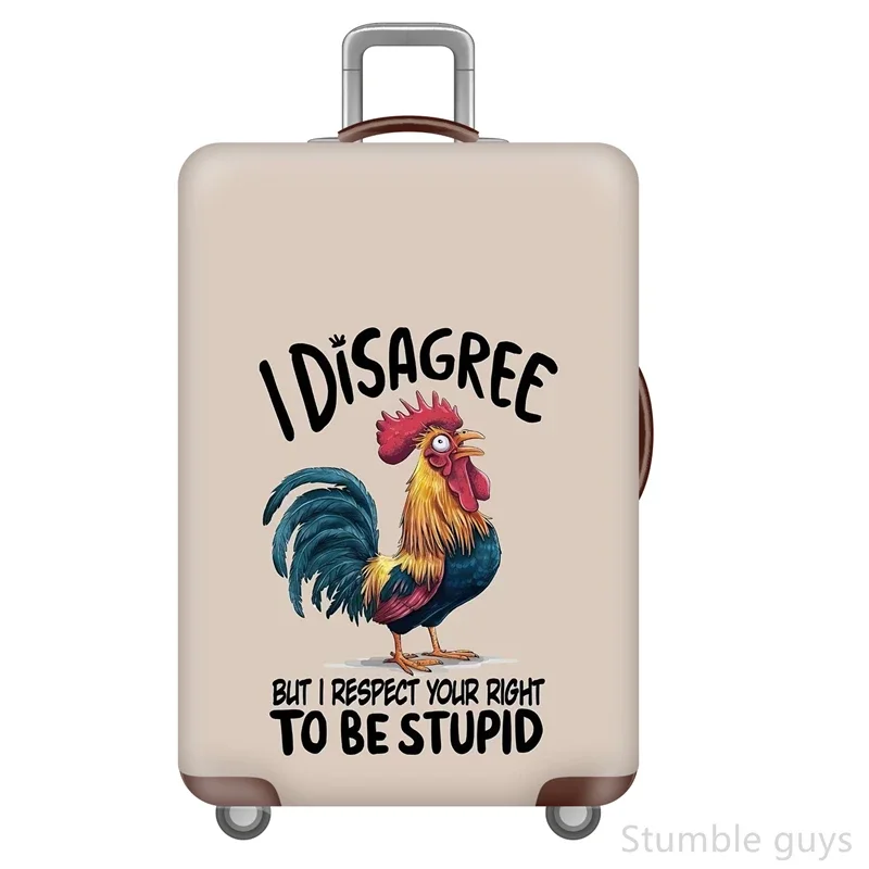 

Премиальный моющийся эластичный чехол для багажа, защитный, пыленепроницаемый, износостойкий, практичный, подходит для чемоданов 18-32 дюймов