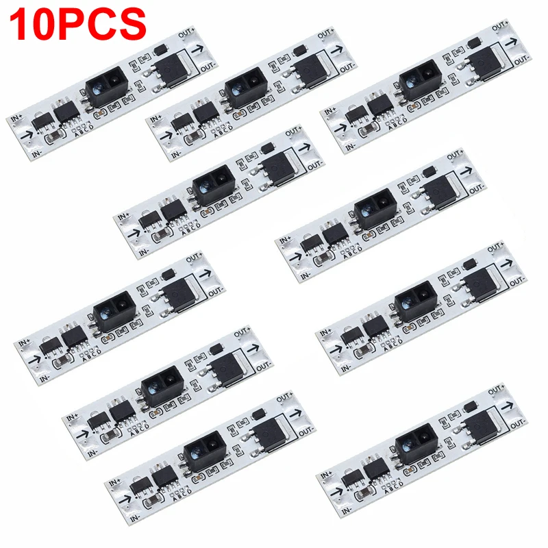 

1/5/10 шт. модуль умного переключателя, датчик движения, датчик ручной развертки пальца, 12 В постоянного тока, 24 В, 3 А, максимум 36 Вт, выключатели света