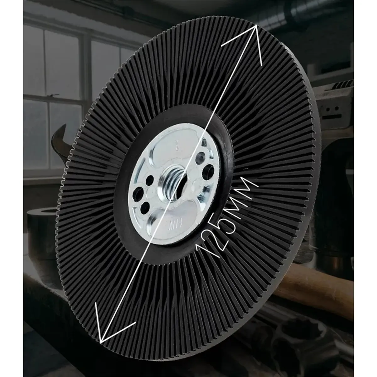 Multi-use Gear Angle Grinder Backing Pad 5 Inch,for Enhanced Cooling,Fits Most Angle Grinders for Automotive/Construction Applic