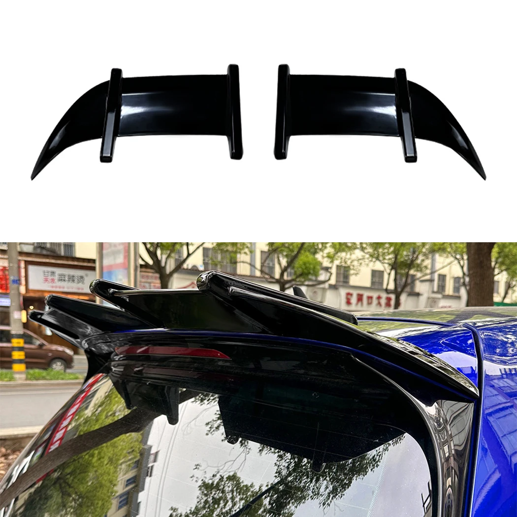 Asa do spoiler traseiro para volkswagen golf 7 mk7 mk7.5 gti gtd r 2013-2019 kits de corpo da asa do spoiler do telhado traseiro ajuste
