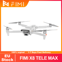 FIMI X8 Tele Max Drone 20km Range 4K/60fps High-speed Video Recording 3-axis Gimbal AI GPS Super Night Video RC Quadcopter