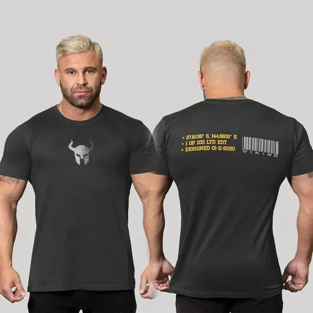 New Men\'s Short Sleeved 100% Cotton T-Shirt Fashionable Brand T-shirt Casual Women Sports Short Sleeves Summer Fitness Tees Tops