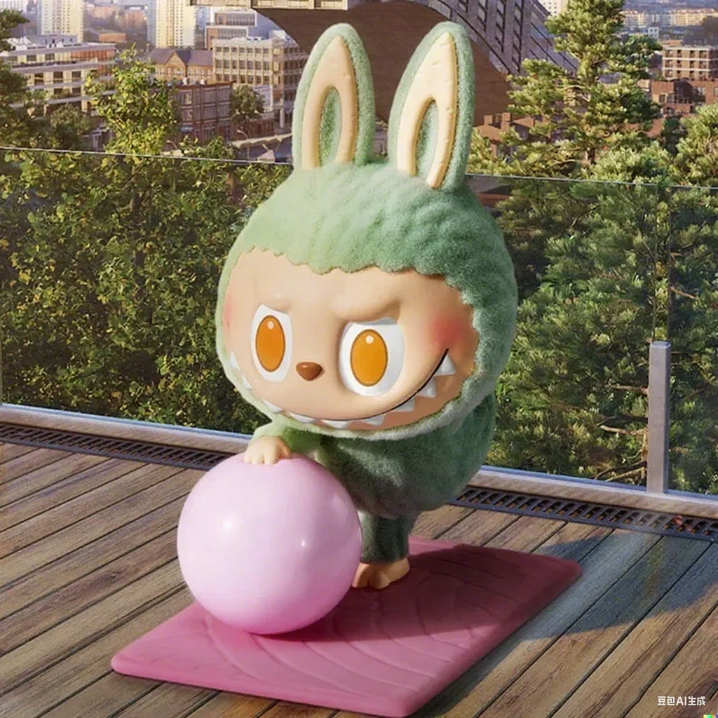 

THE MONSTERS Lazy Yoga Series Genuine Blind Box Toys Kawaii Anime Action Figure Caixa Caja Surprise Mystery Box Dolls Girls Gift