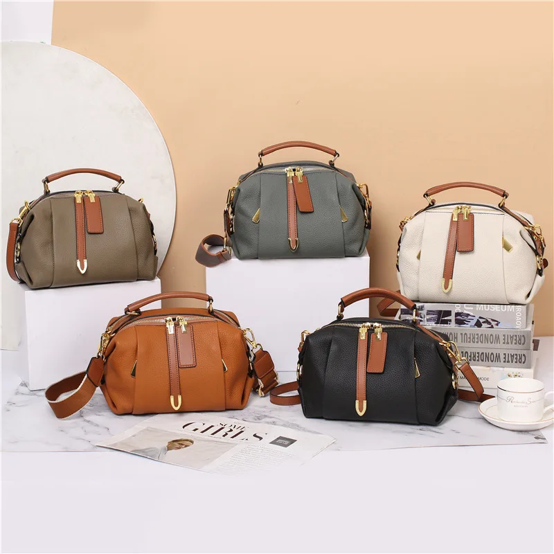 Jamhoo Retro Shoulder Bags for Women Soft Pillow Bag Vintage Style Boston Handbag Crossbody Bag сумка женская bolsos de mujer