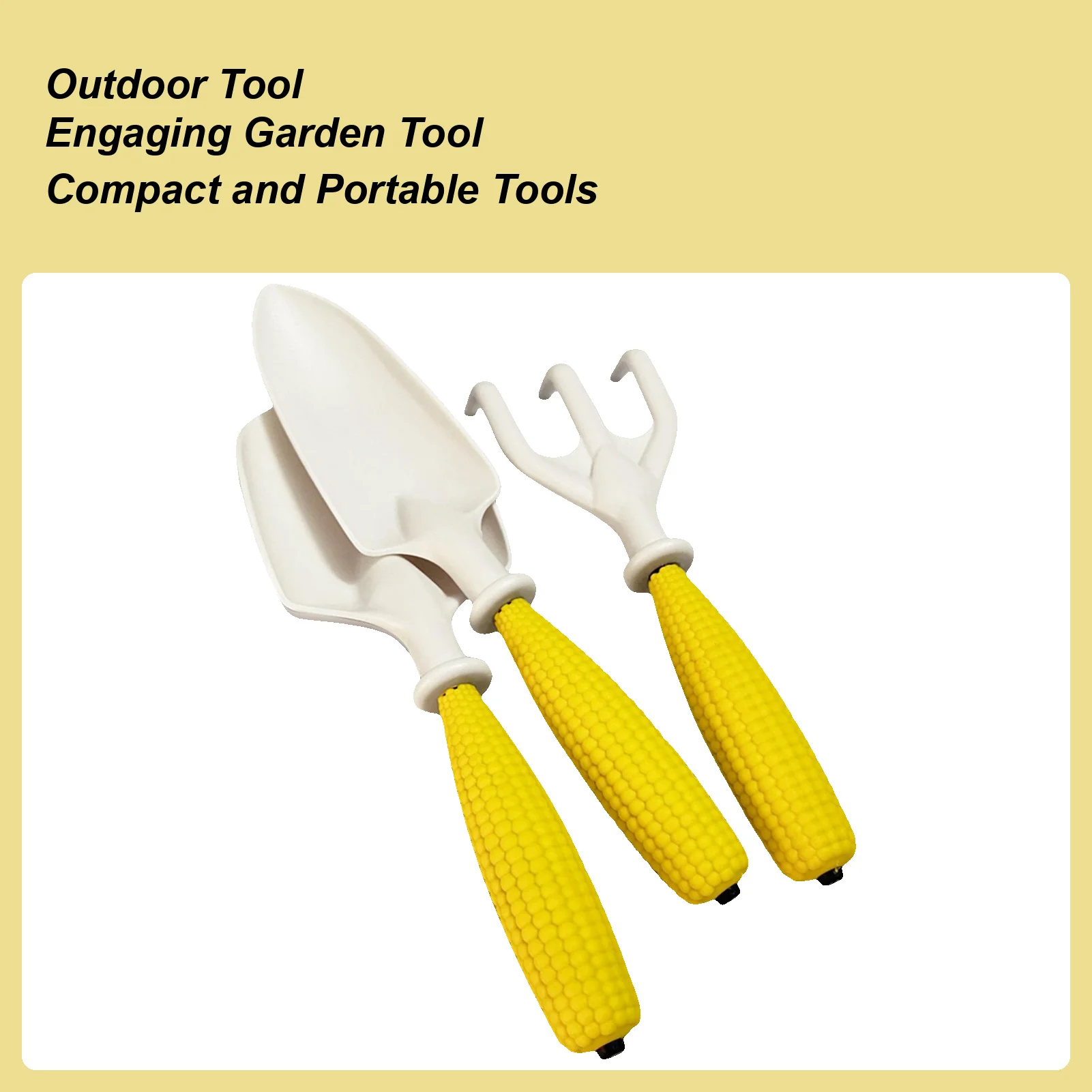 Kids Gardening Tool Set Rake Shovel Digging Planting Toy Kids Garden Tools For Beginners Family Children Girl Yard Lawn Outdoor