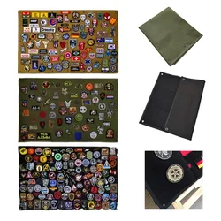 Military Patches Storage Display Board Collection Armband Finishing Cloth Badge Poster Armor Background DIY Nylon Wall Hanging