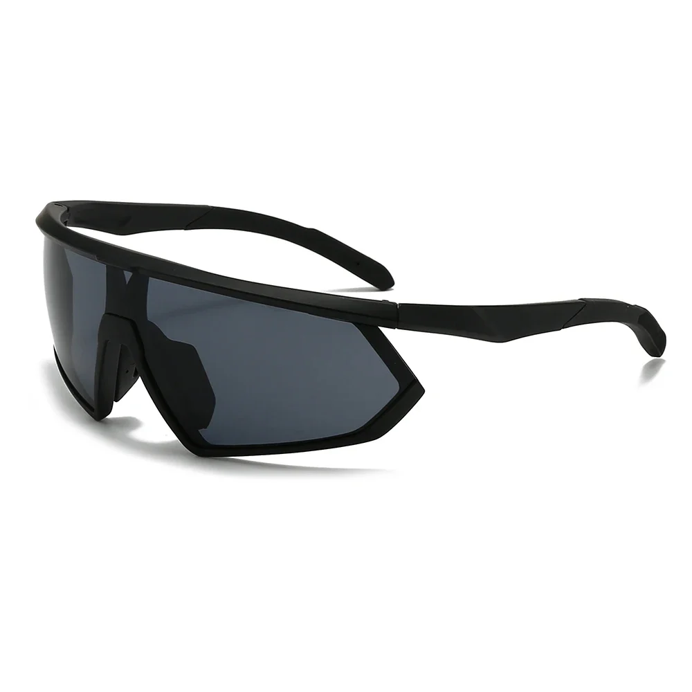 

EU outdoor new Europe and the United States big frame cycling glasses sports windproof color lenses one goggles sunglasses fashi