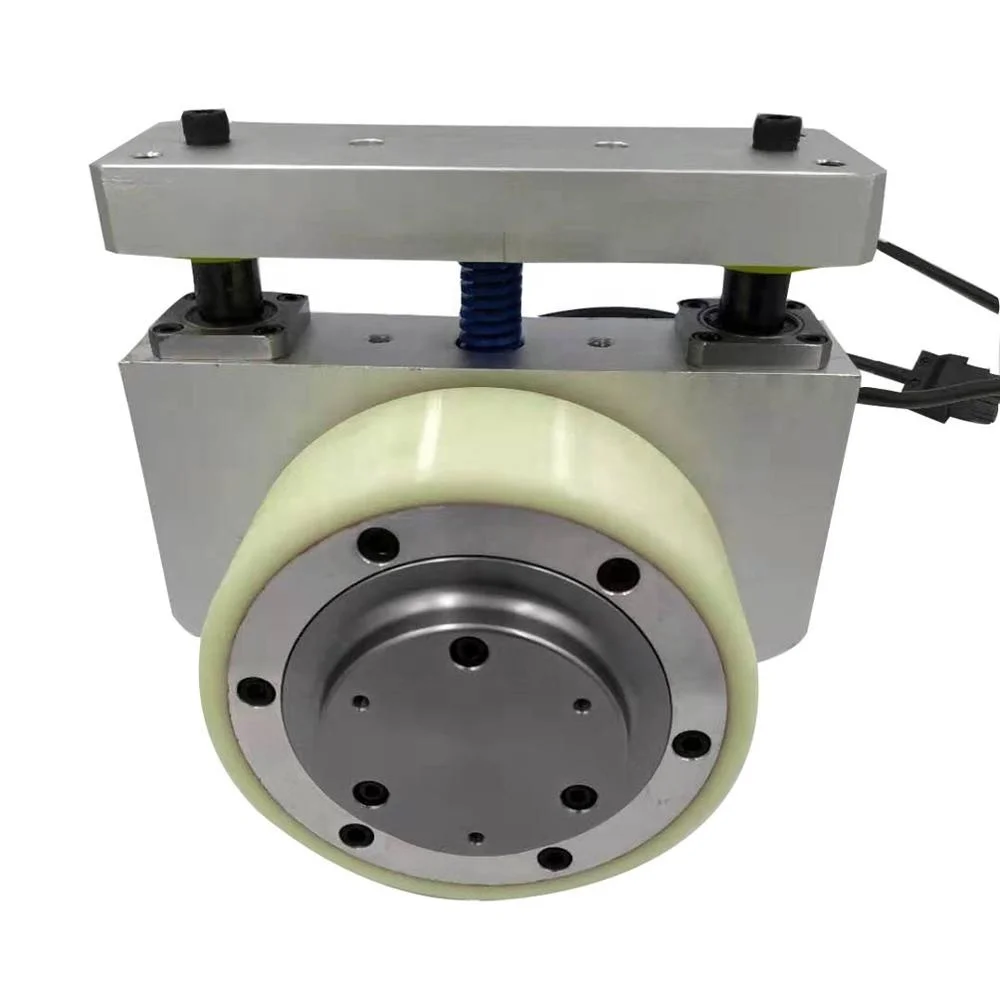 AGV Single Wheel Servo Motor Drive Wheel With Suspension Device Good Shock Absorption Effect