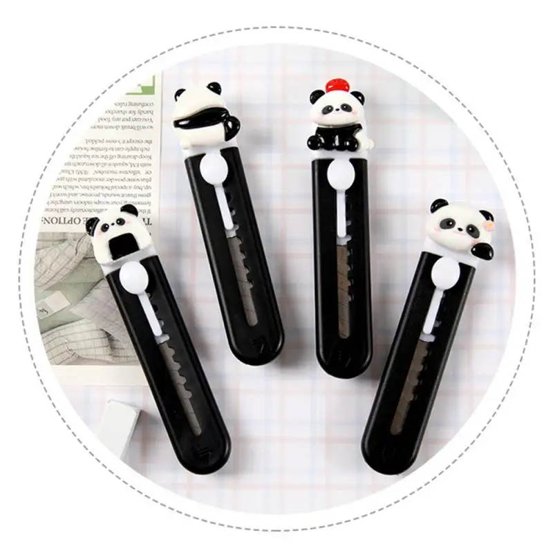 มีดตัดซองจดหมายโลหะแบบพกพาขนาดเล็กน่ารักน่ารักอุปกรณ์สำนักงานโรงเรียน