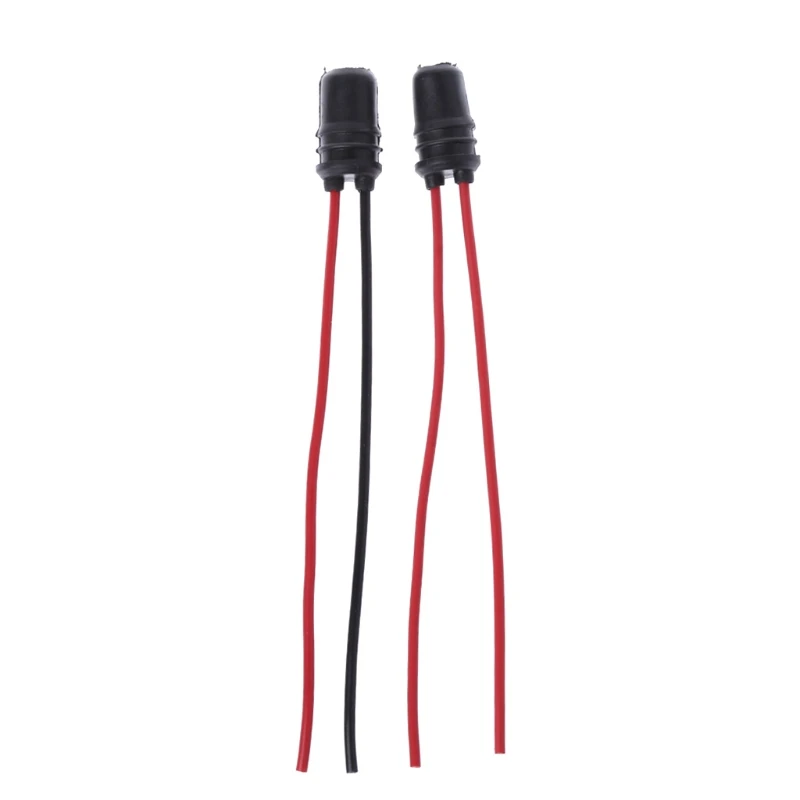 QM82 2Pcs W5W T10 Auto Car Light Bulb Socket Holder Trucks Boats Connector Extension