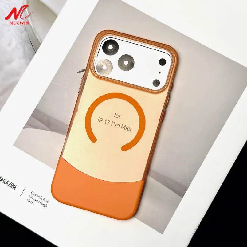 

Роскошный матовый магнитный противоударный чехол с беспроводной зарядкой для iPhone 17, 16, 15, 14, 13, 12, 11 Pro Max 16 Plus, чехол ярких цветов